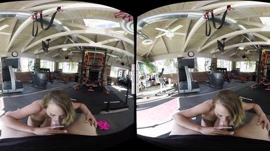 Busty Beauty Sweats it Out in Virtual Reality/Mature VR Tube