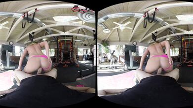 Busty Beauty Sweats it Out in Virtual Reality/Mature VR Tube