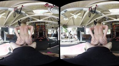 Busty Beauty Sweats it Out in Virtual Reality/Mature VR Tube