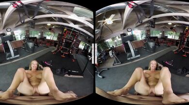 Busty Beauty Sweats it Out in Virtual Reality/Mature VR Tube