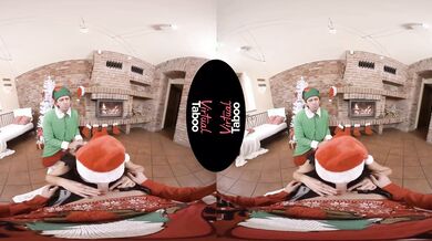 Premium: Naughty Santa’s Helpers in Festive Threesome VR Fantasy /Mature Vr Tube