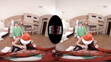 Premium: Naughty Santa’s Helpers in Festive Threesome VR Fantasy /Mature Vr Tube