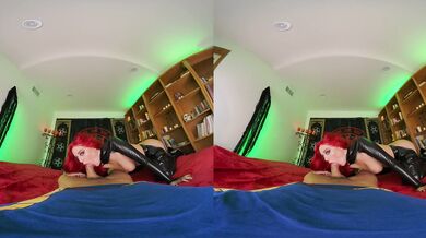 Sexy Redhead Dominates in Gothic Dungeon Fantasy VR /Mature Vr Tube