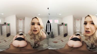 Office Seduction: Blonde and Brunette Tease You in VR Fantasy /Mature Vr Tube