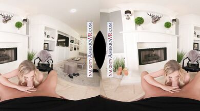 Dirty Blonde Slut Worships Your Thick Dick with Relentless Passion –Only on Mature VR Tube!