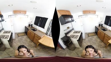 Slutty Latina Gets Her Juicy Pussy Destroyed on the Fucking Table / Mature VR Tube