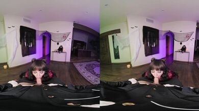 4K+ Premium Sinful Busty Vampire Seduces and Drains Every Drop - Only on MatureVRTube