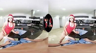 Busty Elf Gives Away Her Tight Ass for Christmas Fun! Exclusively on MatureVRTube