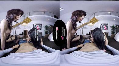 TSVirtuallovers - Shemale Bitches Fighting for a cock