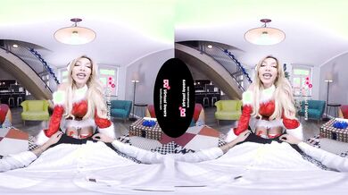 TSVirtuallovers - Gorgeous Tranny is getting her Ass stretched